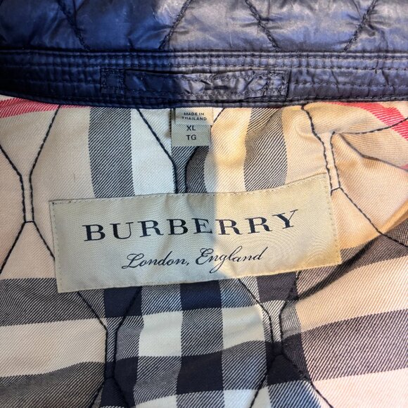 Burberry Women’s Diamond-Quilt Jacket – Black – Size XL - Picture 5 of 7